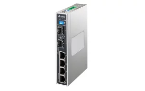 DVS-G406W01-2GF Неуправляемый коммутатор Ethernet, 4 порта Gigabit Ethernet (GbE) с PoE + 2 порта 100/1000Base-SFP, -40...+70 С, с аварийный вых., метал. корпус